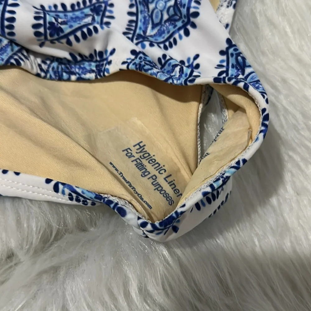 Cabana Life Batik Embroidered One Piece Swim Suit with UPF 50 - Picture 4 of 7